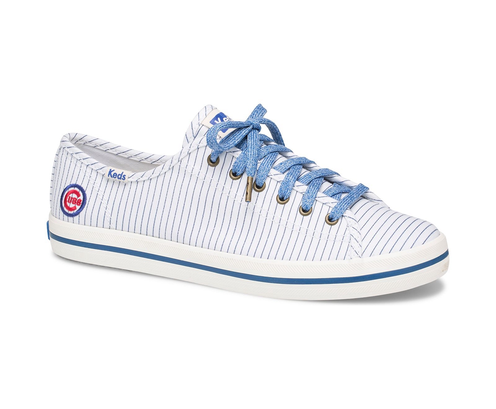 Tenis Keds Mujer Blancos - Kickstart Mlb® - 7431-ASQRK